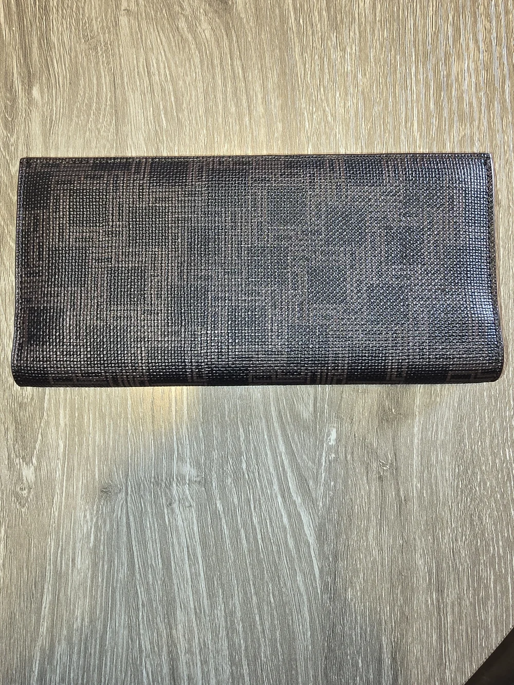 New Dunhill London Brown Long Bifold Wallet